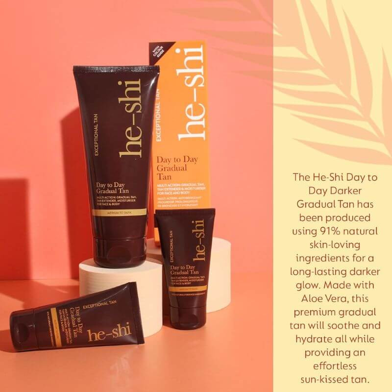 He-Shi Day to Day Gradual Tan 200ml - Image 3