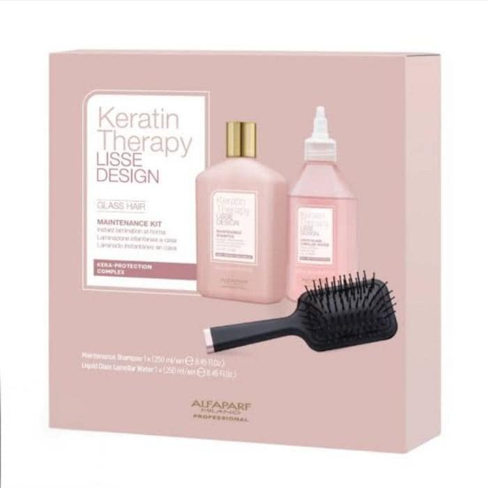 KERATIN THERAPY LISSE DESIGN GLASS HAIR MAINTENANCE KIT