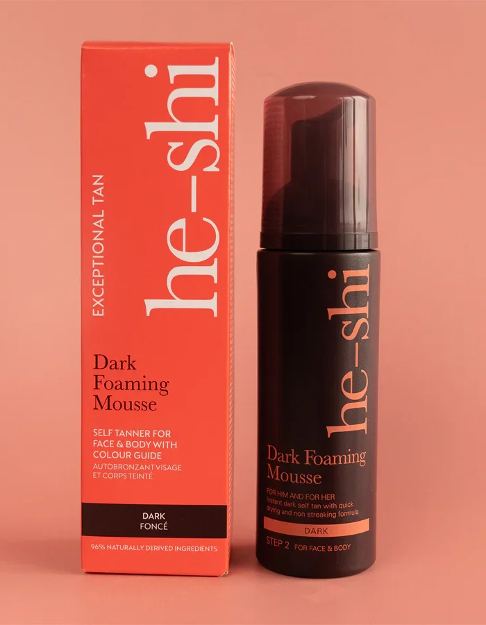 He-Shi Dark Foaming Mousse 150ml