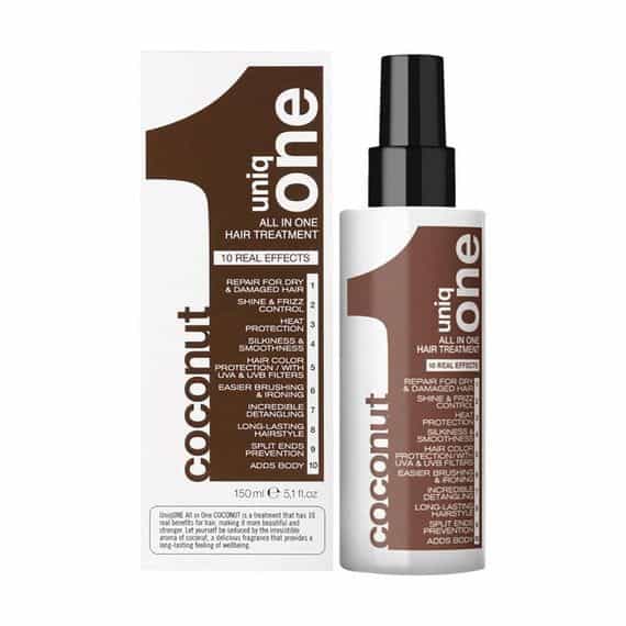 Uniq One coconut all in one hair treatment spray