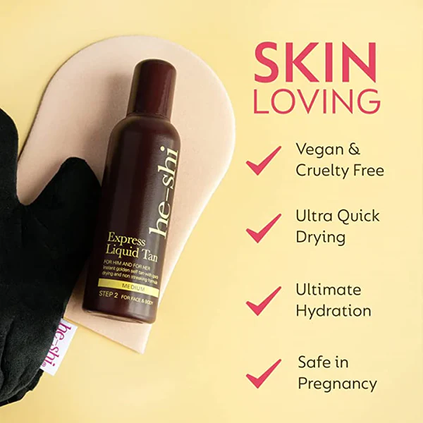 Express Liquid Tan 150ml - Image 2