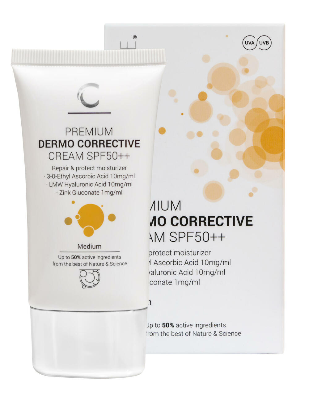 PREMIUM DERMO CORRECTIVE CREAM (SPF50) 35 ML
